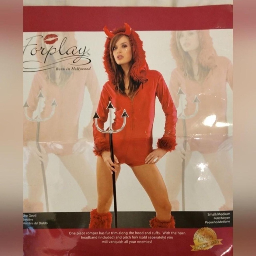 Forplay Fiery Red Costume Set